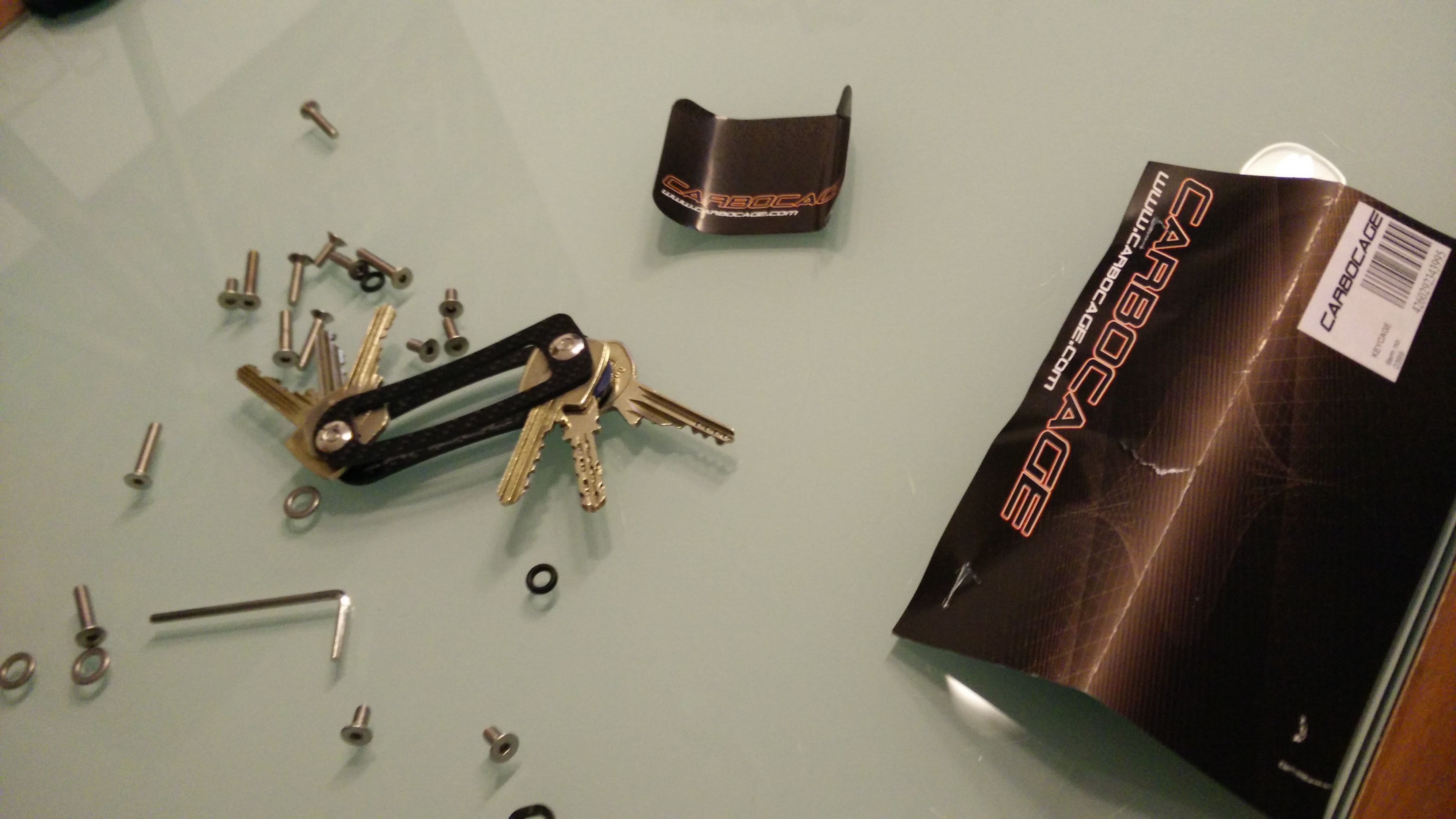 Keycage - Taschmesser Schlüsselbund