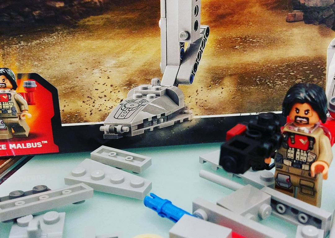 #Lego Time! 75153 AT-ST Walker with Baze Malus. #starwars #lego #legostarwars #legostagram