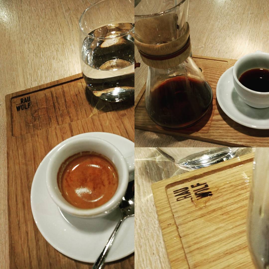 Ein bisschen Kaffee genießen im #rauwolfcoffee