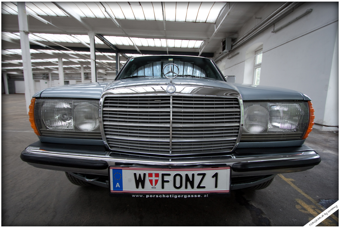 Der einsame Benz