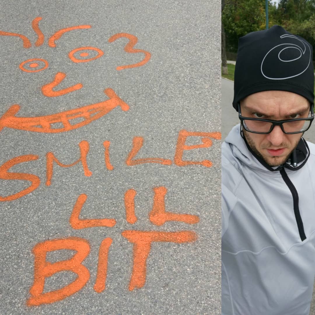 Smile a lil bit ... Just no! #running #runnerdrun #strava #instarunning #instarun #UnderAmour #run #asics