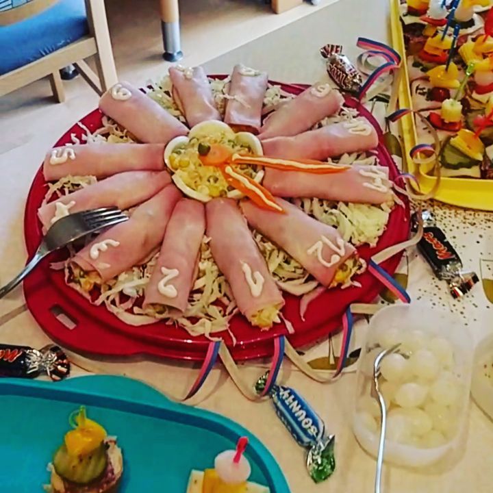 Happy New Year Buffet made by Schwiegermutter :)