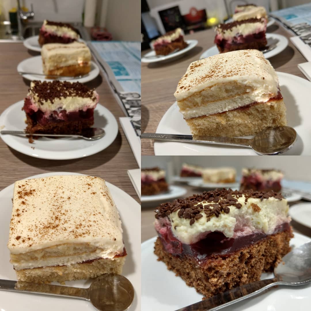 Wenn die Kollegin Geburtstag hat #kuchen #businesskuchen #coffeetime
