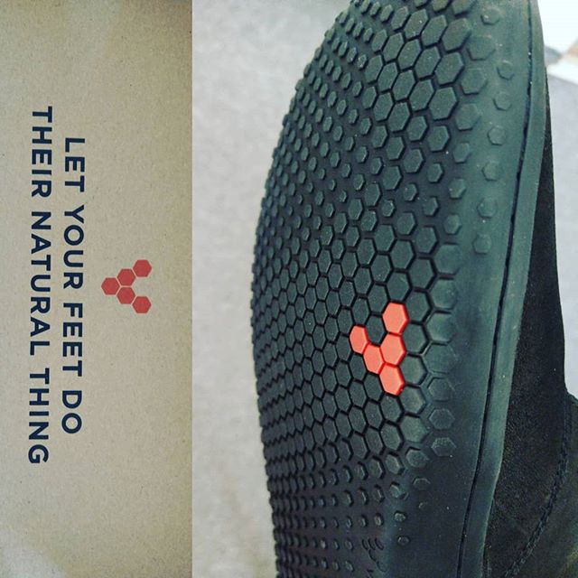 My first pair of @vivobarefoot shoes are in the house