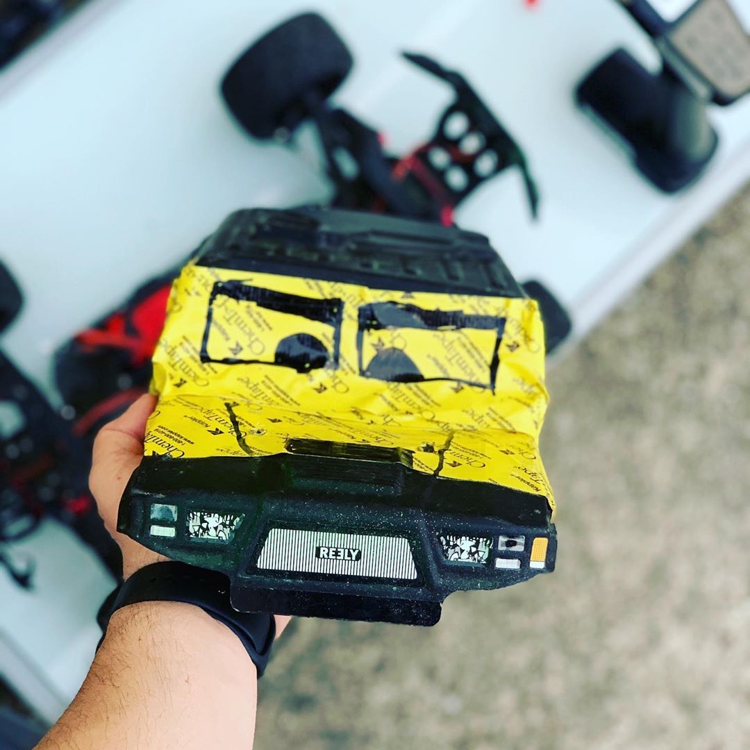Pimp my #Rccar 🤣 inspiriert von Pixar’s Cars @conrad.at #rccars #reely