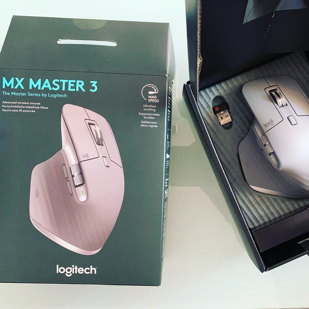 War mal Zeit für ein #homeoffice Upgrade 😅 @logitech #mxmaster3 #stayathome