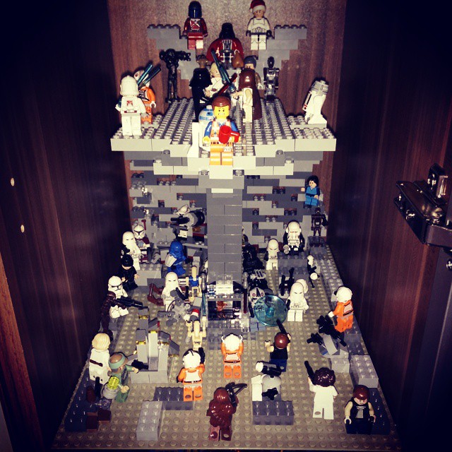 #Lego #starwars demo case Alpha with  #Emmit.. #legostagram