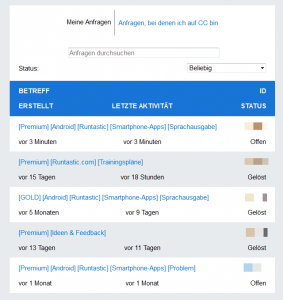 runtastic-support
