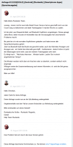Mein erstes Ticket