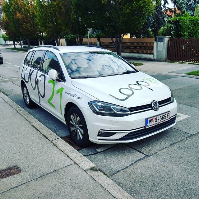 Goodbye white rabbit! #volkswagen #golf #firmenwagen