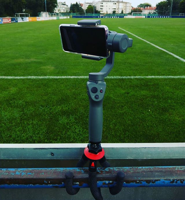 Filming some #4k test footage with my new #samsungs9 and my #djiosmomobile2 #smartphonefilmmaking #smartphone #filming #austria