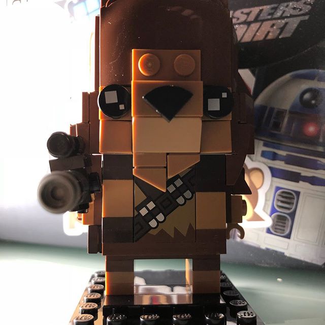 My First #lego #legobrickheadz #starwars #legostarwars #legos #legoinstagram #bricks #iphonex #iphonephotography