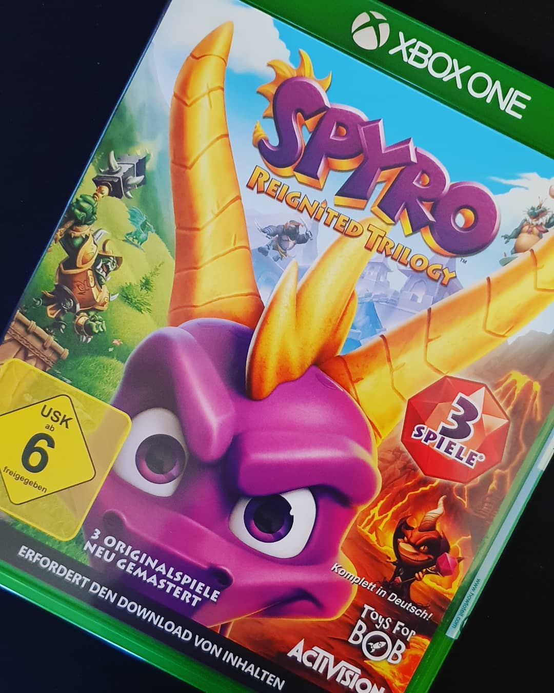 Drache erwache! #spyroreignitedtrilogy #spyro #spyrothedragon #xboxone #gaming