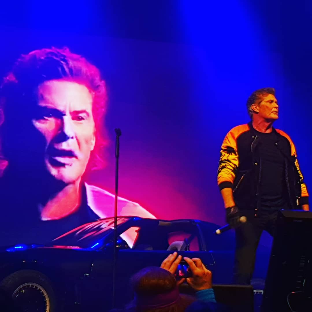 Don’t hassel the #Hoff #weihnachtsfeier #davidhasselhoff #kitt #kungfury #liveonstage #austrianinstagram #austrianblogger