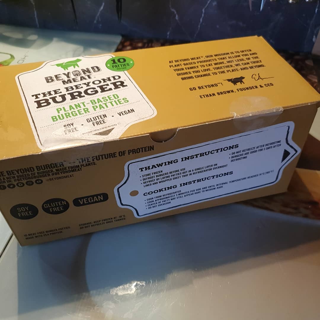 Es muss ja nicht immer Fleisch sein #beyondmeat #burger #veggie #foodporn #foodpornography