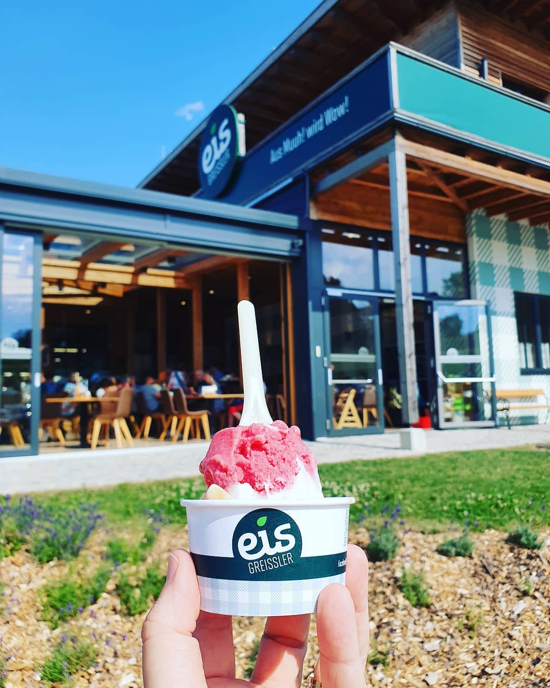 Aus Muuh! wird Wow! @eisgreissler #foodporn #eis #iceicebaby