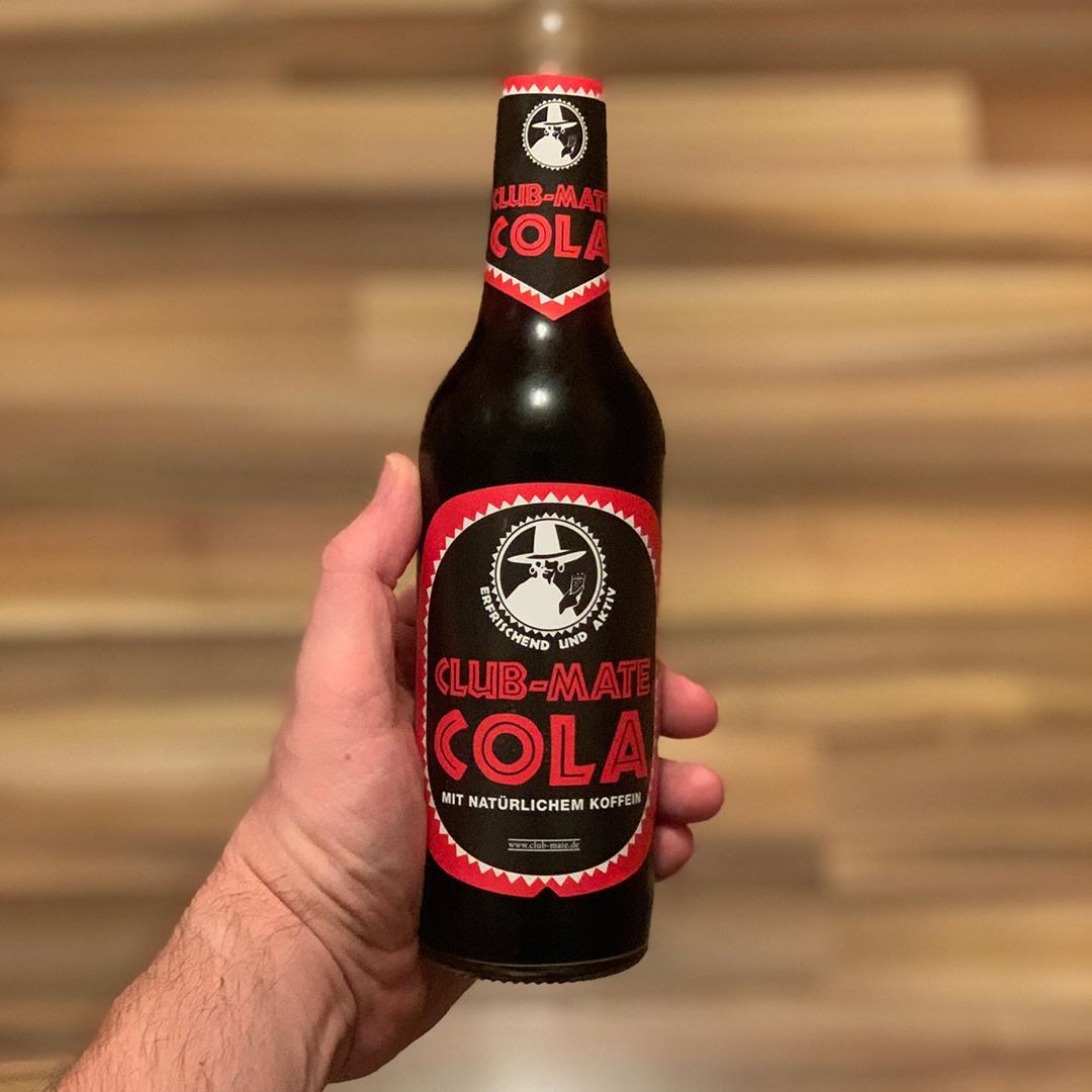 So muss Cola schmecken 😍🥰 #clubmate #coke