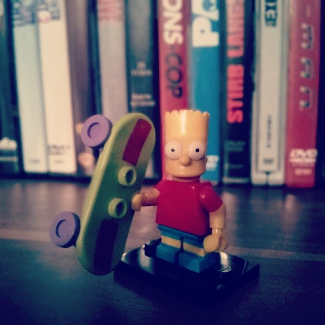 #Lego #legostagram #simpsons #bart
