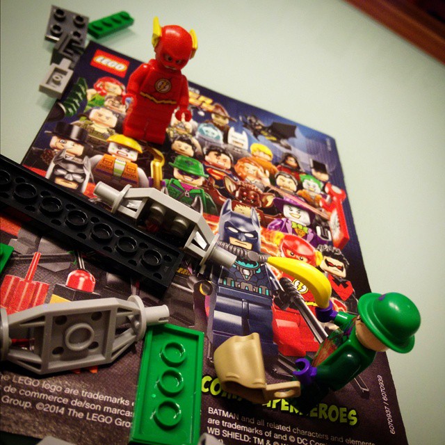 #Lego #DC #SuperHeroes #Riddler and the #Flash