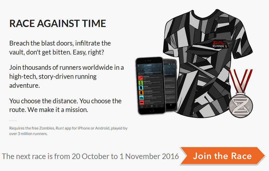 Running Nerd: Zombies, Run! – das Rennen
