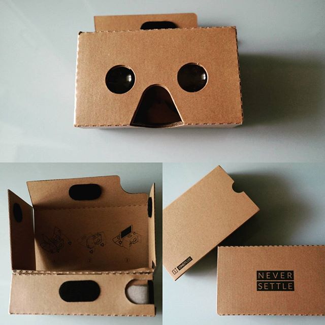 #OnePlus #cardboard in the house!