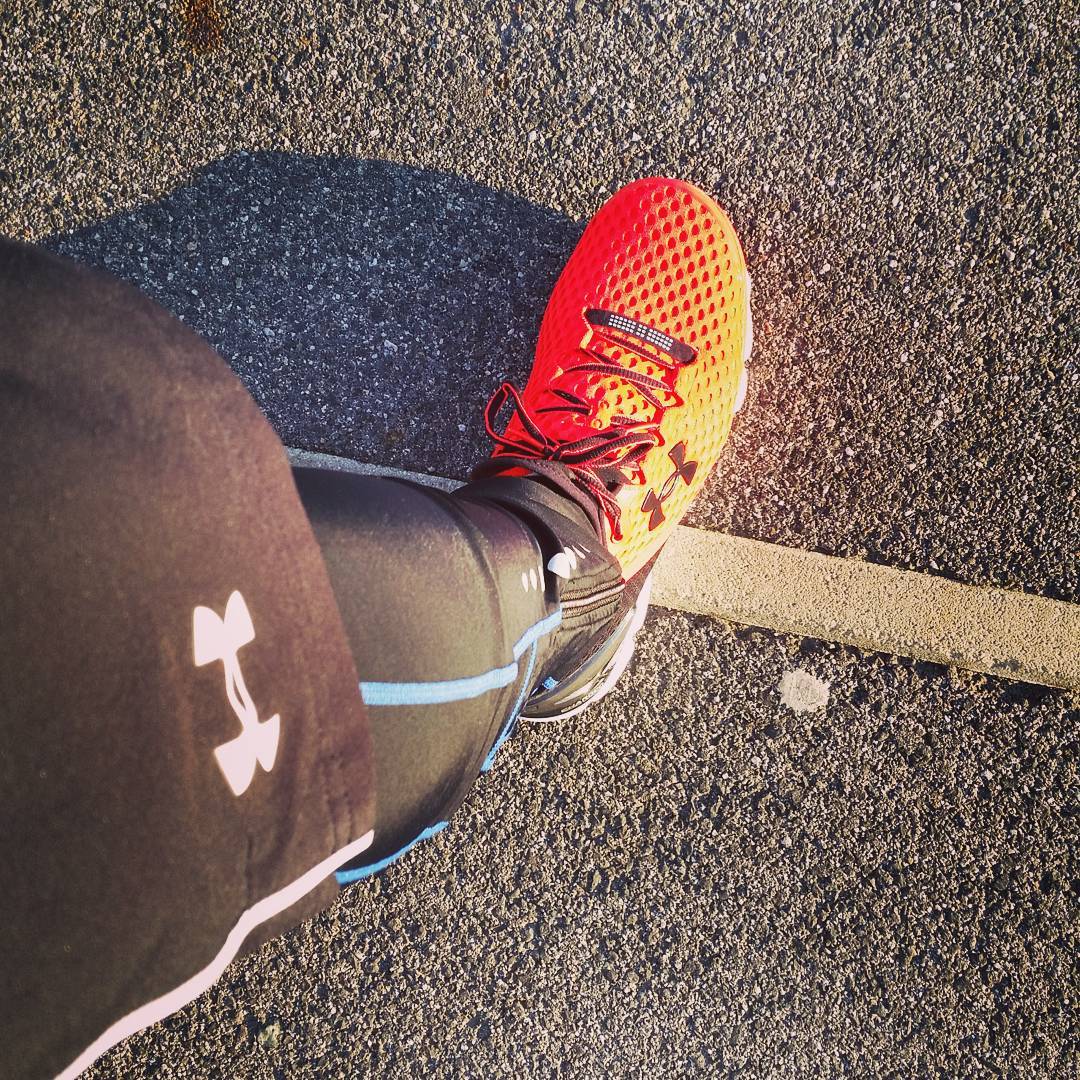 Love my new #UnderAmour Gemini #running #runnerdrun #strava #runlongiwill
