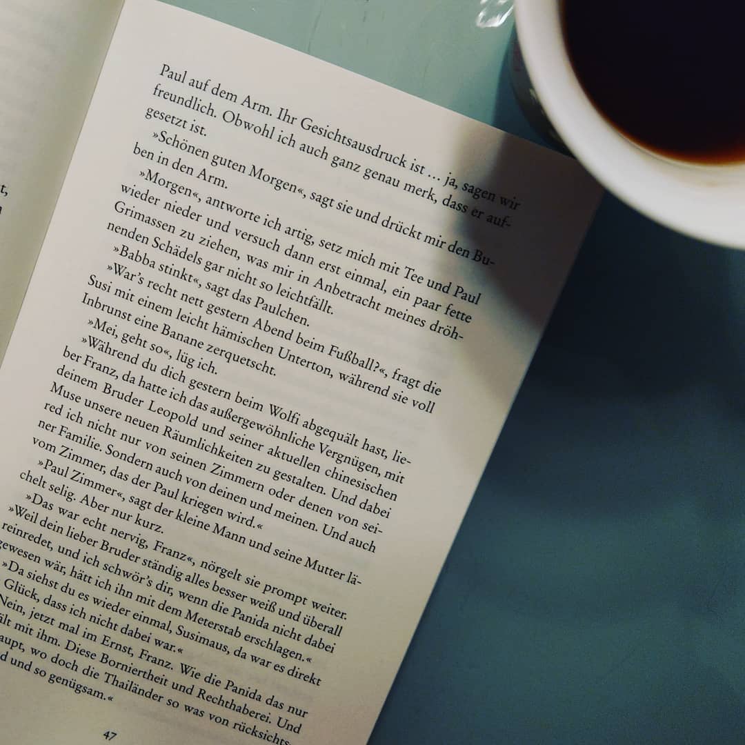 Frühstücks Tee und Zeit für mein Buch #qualitytime #eberhoferkrimi #htcsocialbuddy #htc #htcu11