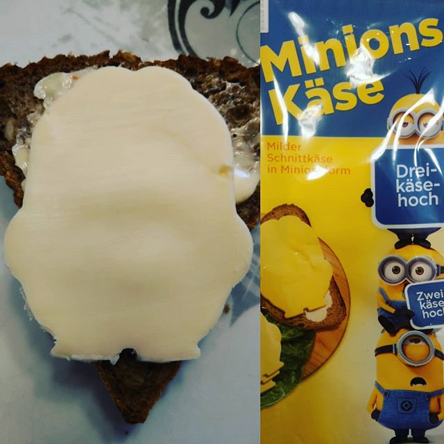 Sie haben die #Minions getötet! Ihr Schweine!! #Minions #käse #frühstück