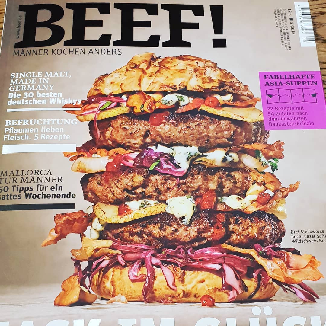 Ein Magazin nach meinem Geschmack ? #beef! #fleisch #heft #magazin #austrianinstagram #austrianblogger