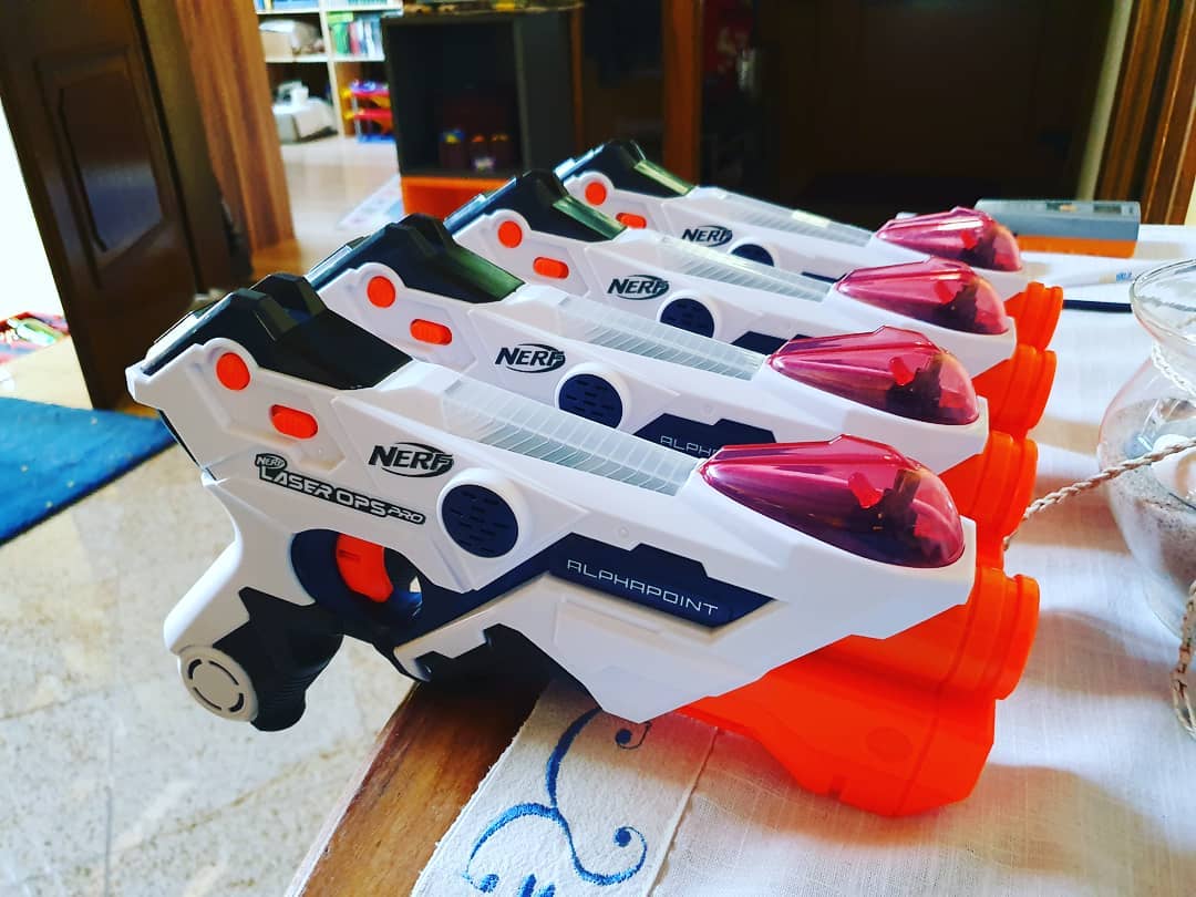 Wir lösen unsere Konflikte gewaltfrei 😂🤣 #nerf #nerflaserops #nerflaseropspro