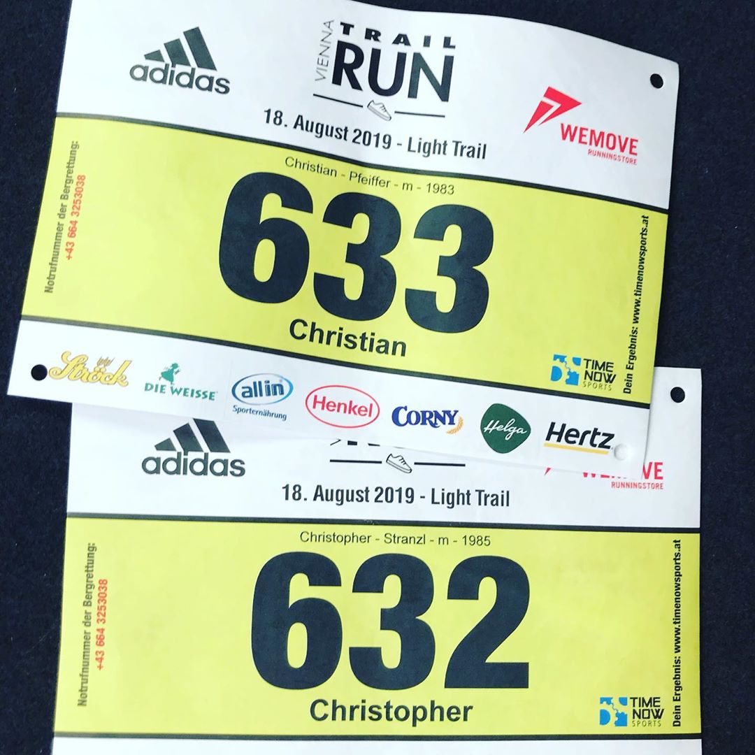 Viel zu früh , aber die Aussicht ist top 😀 #viennatrailrun #viennatrailrun2019