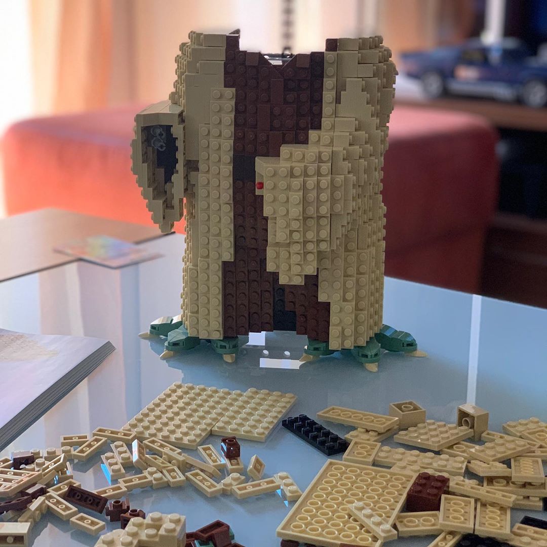 Langsam wird’s was mit meinem #lego #yoda 😊 #legostarwars #legoyoda #starwars #stayathome #stayhome