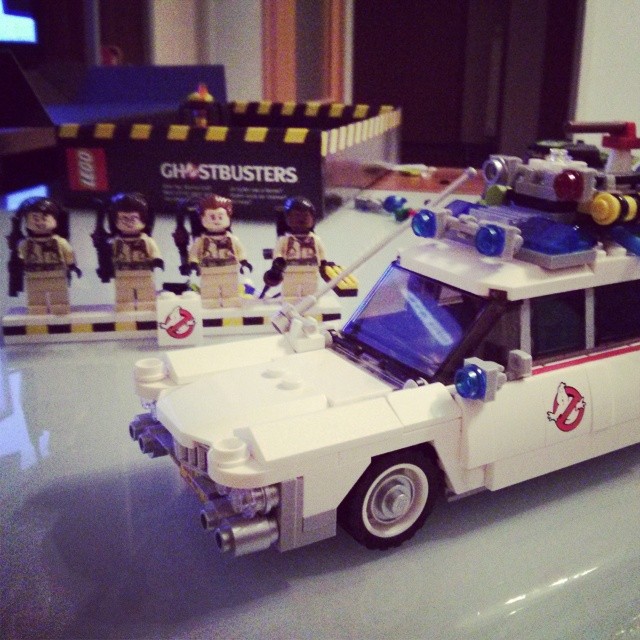 #Lego #ghostbusters #ecto1 ready for battle