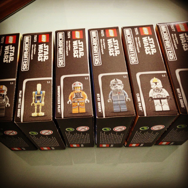 #Lego #starwars Series2 in the house! #legostagram