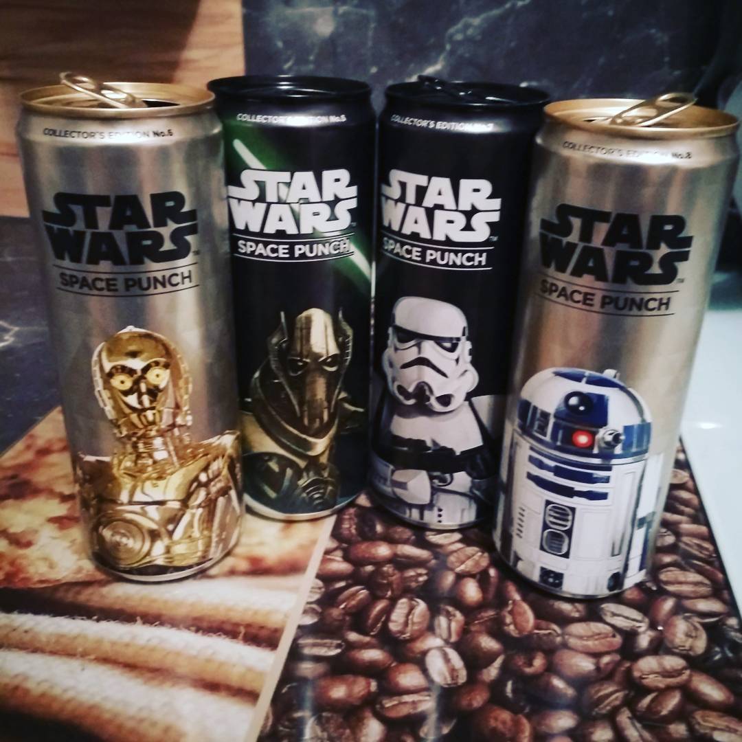 This are the cans you are looking for #starwars #spacepunch #spacepunchstarwars