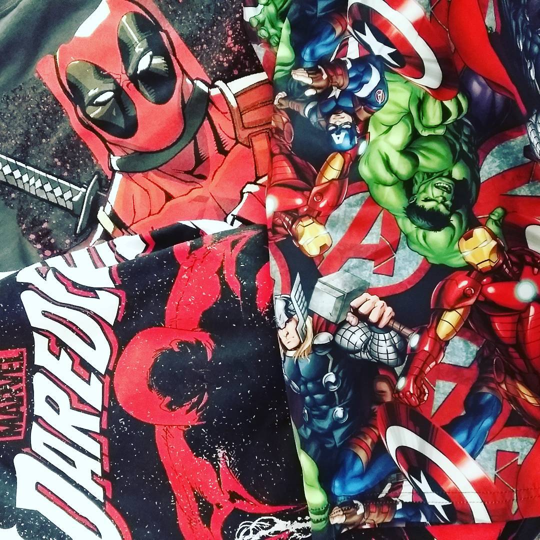 #superherostuff #antiheros #deadpool #daredevil #marvel.. New alter ego outfits!