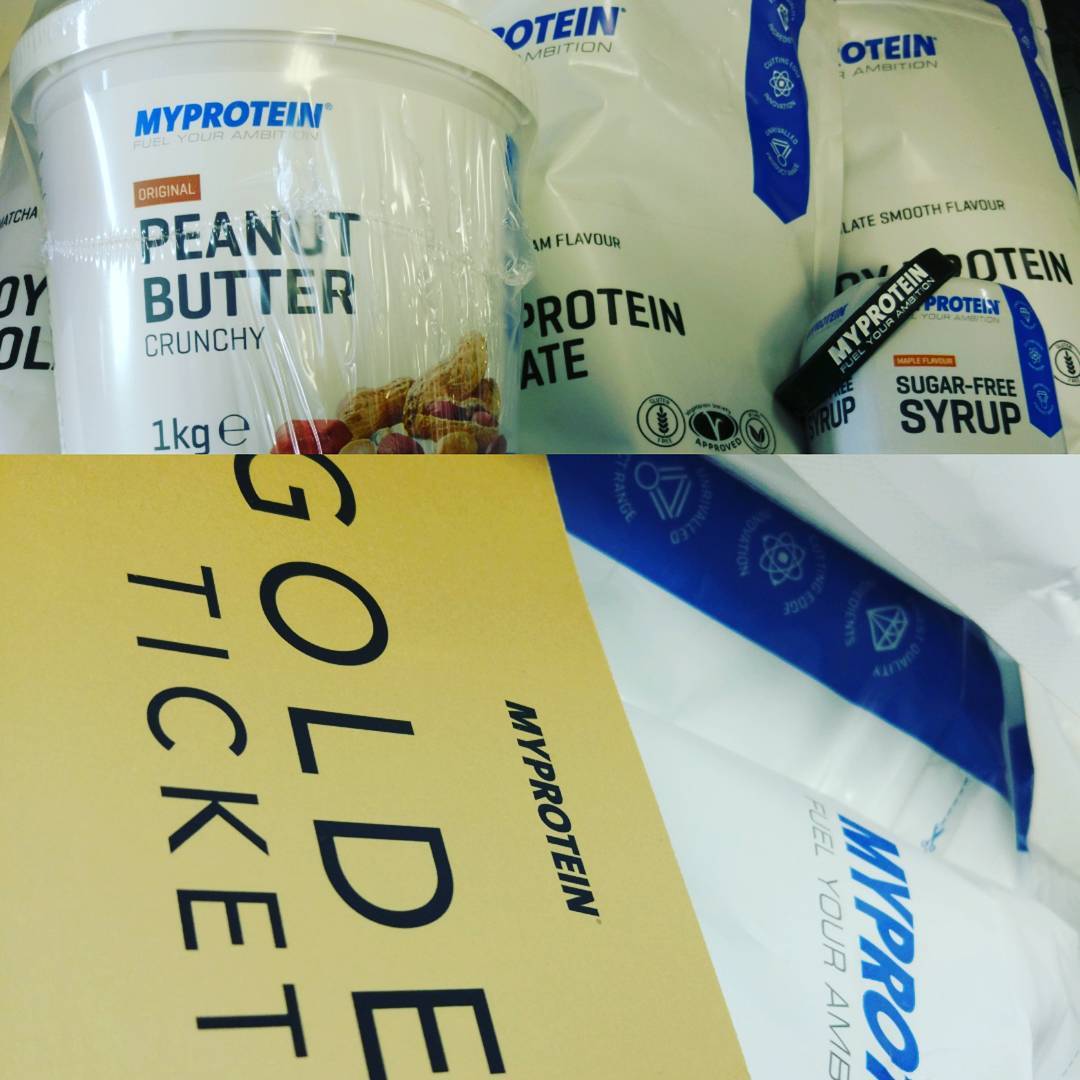 Refill and a golden Ticket ! #myprotein #running #runnerdrun #motivation #myproteinat