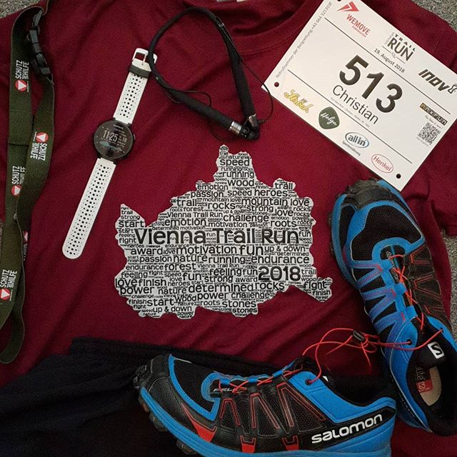 Ready for tomorrow #viennatrailrun #running #runnerdrun #strava #instarunning #instarun #garmin #salomon #trainwithvi